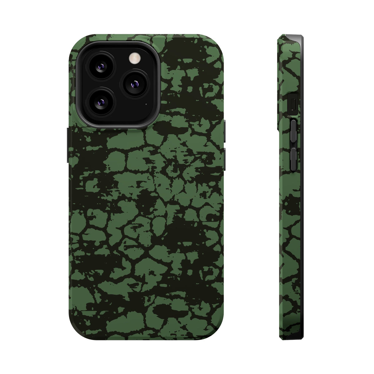 Faded Green Giraffe MagSafe Tough iPhone Case