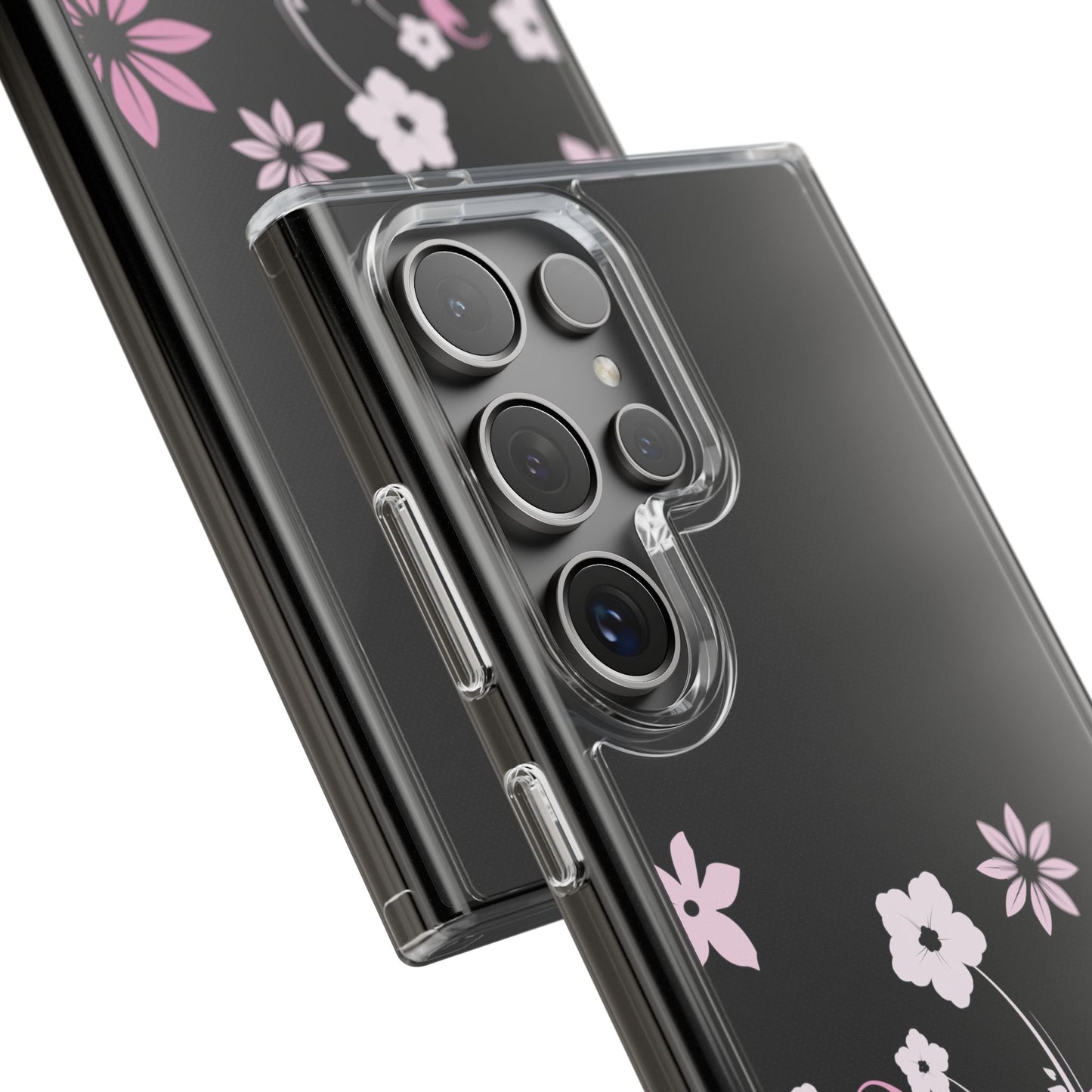 Rose Clear Phone Case