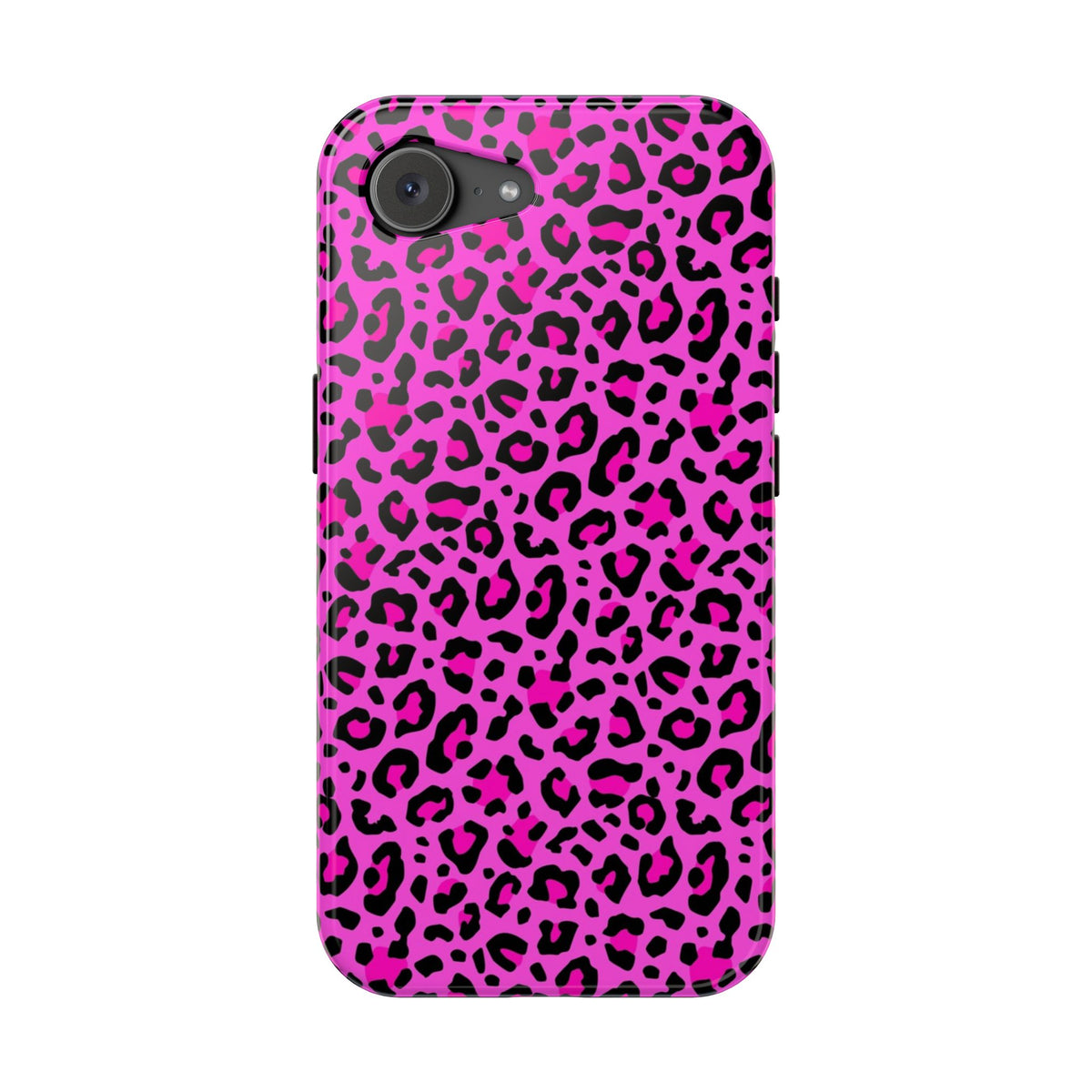 Pink Leopard MagSafe Tough iPhone Case
