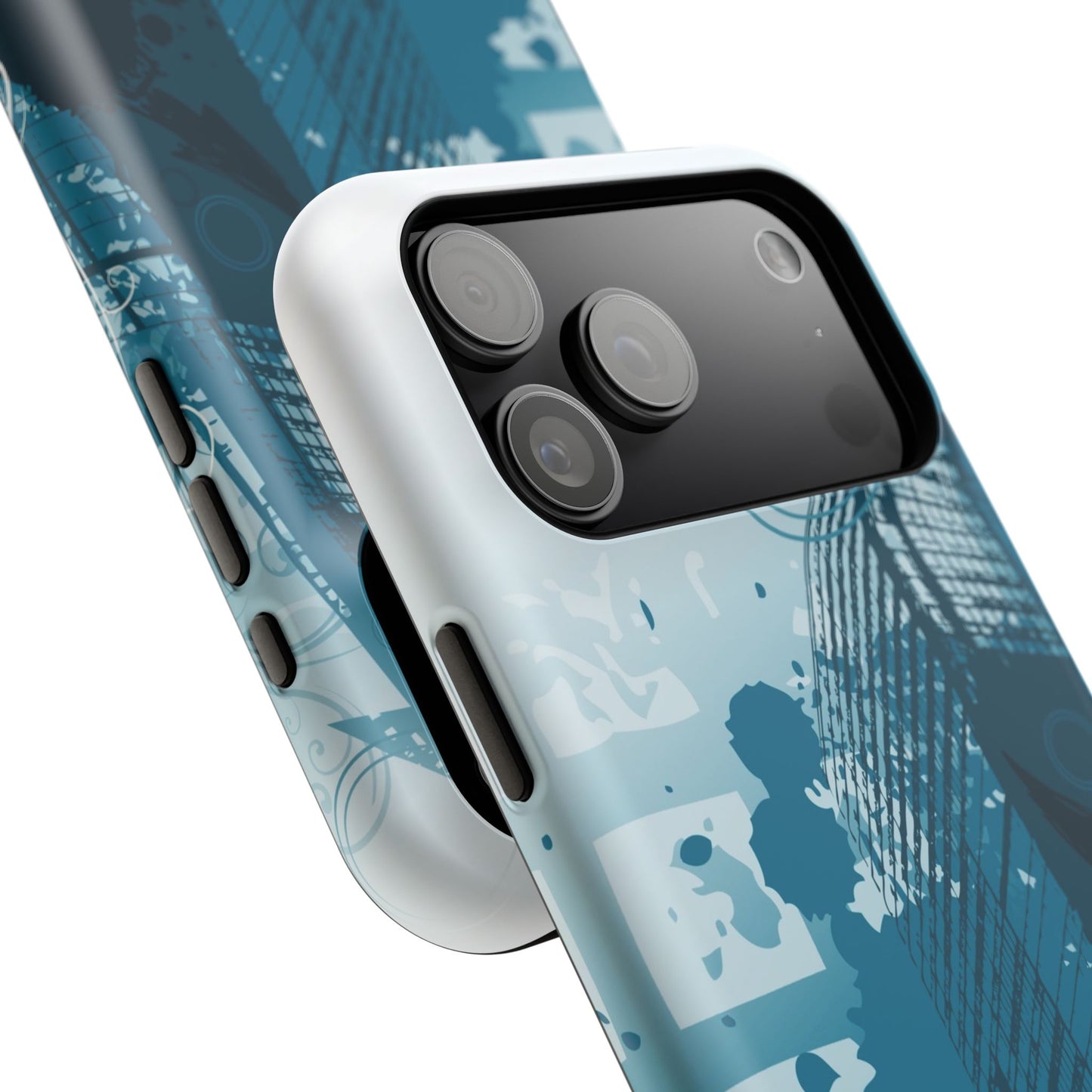 City Blue Tough iPhone Case
