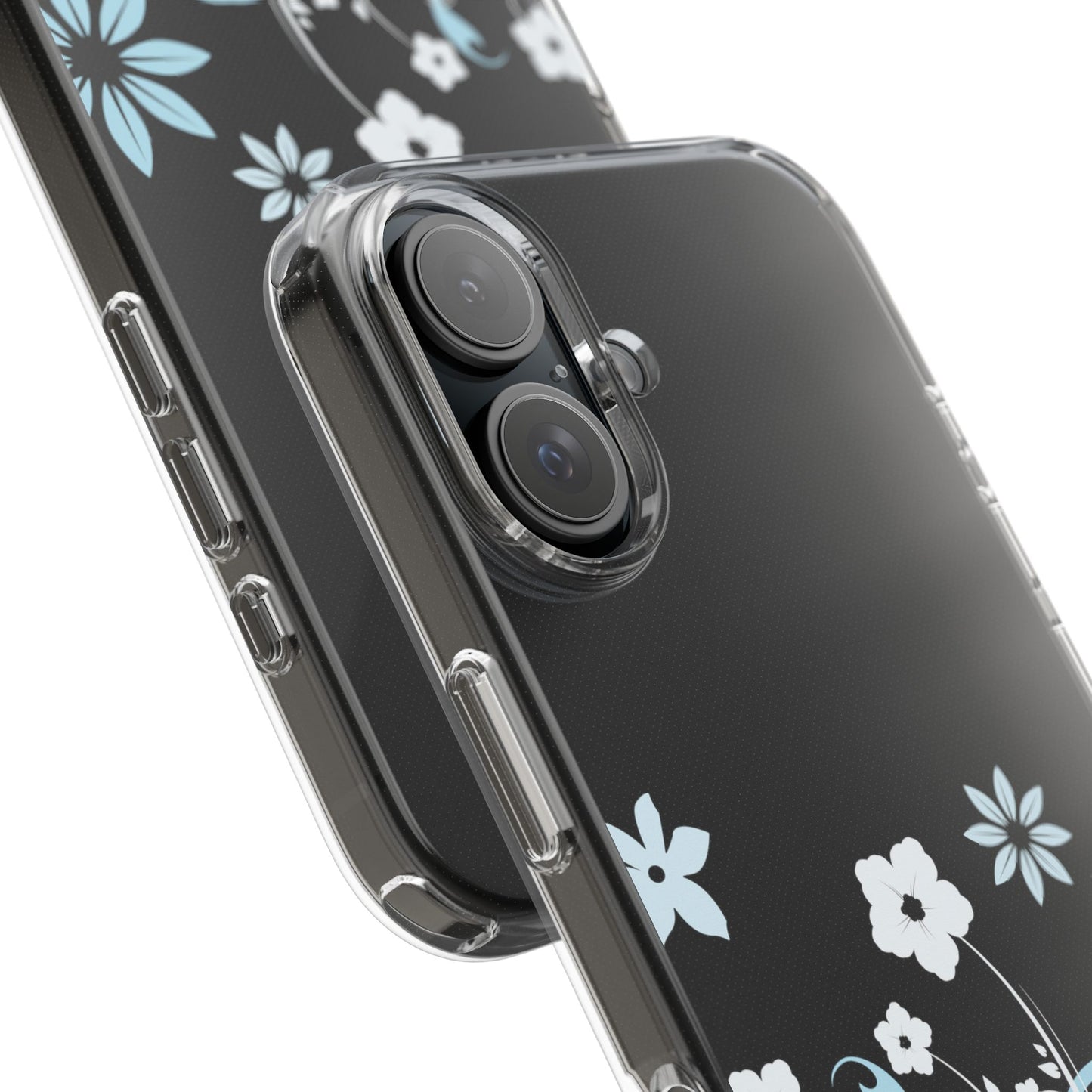 Blue Haze Clear Phone Case