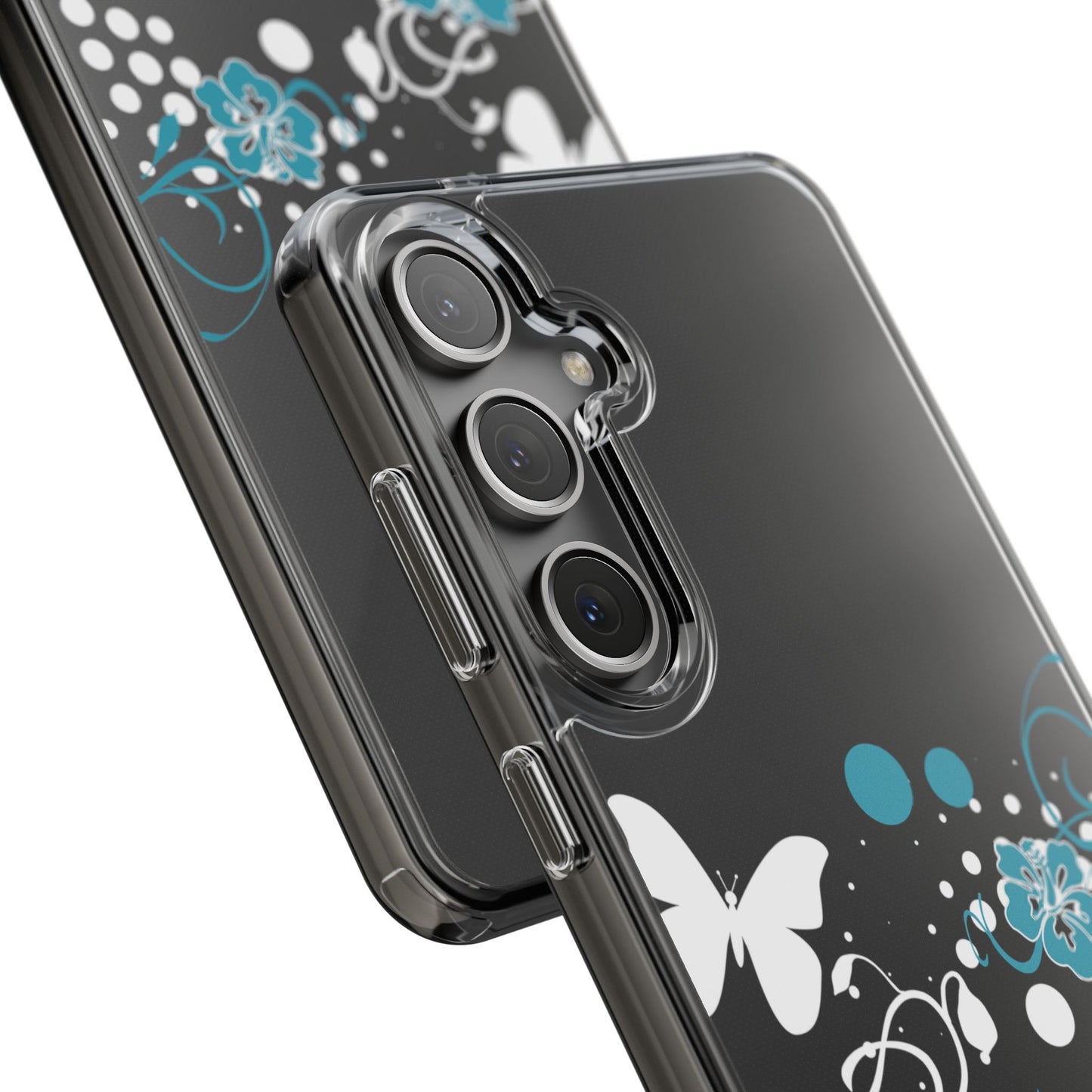 Ocean Bloom Clear Phone Case