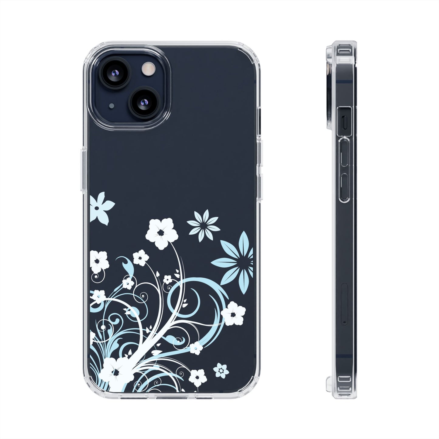 Blue Haze Clear Phone Case