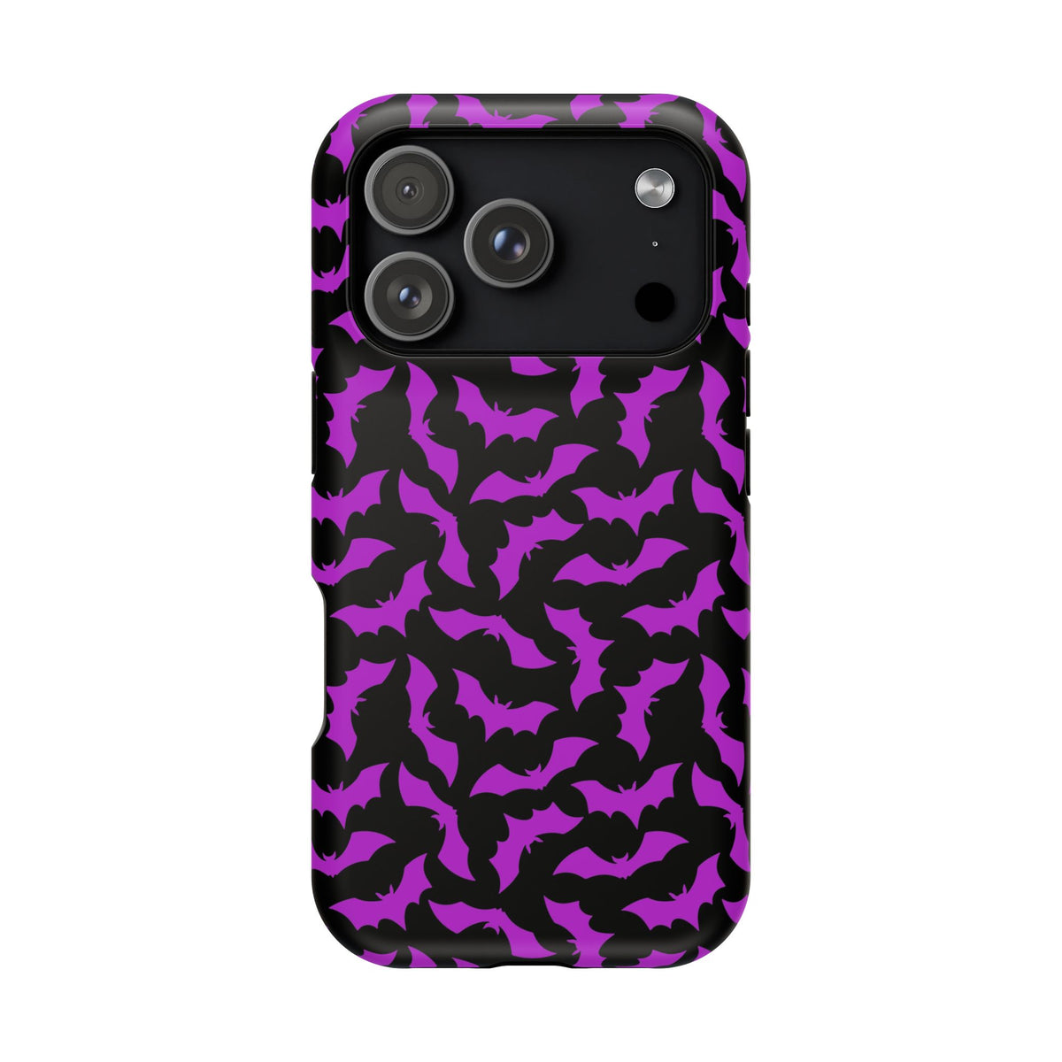 Purple Bats MagSafe Tough iPhone Case
