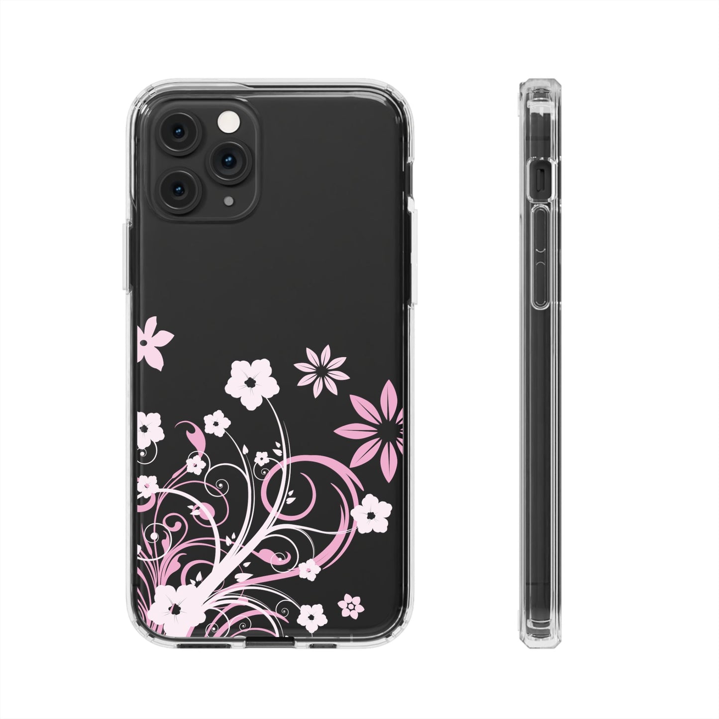 Rose Clear Phone Case