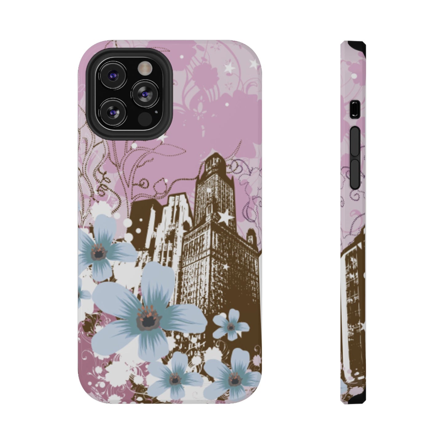Purple City Tough iPhone Case