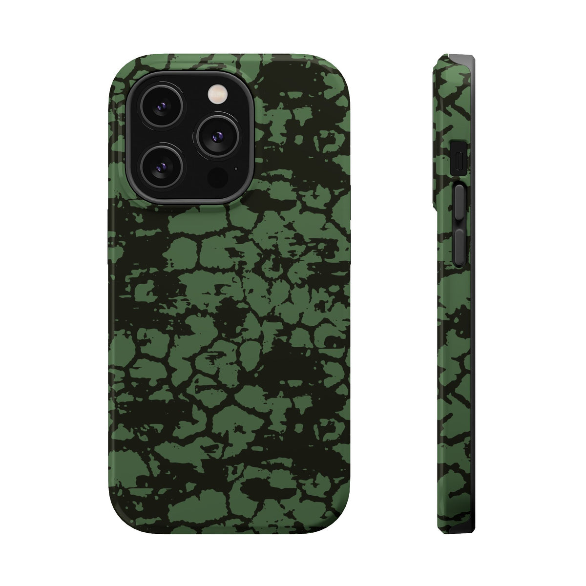 Faded Green Giraffe MagSafe Tough iPhone Case