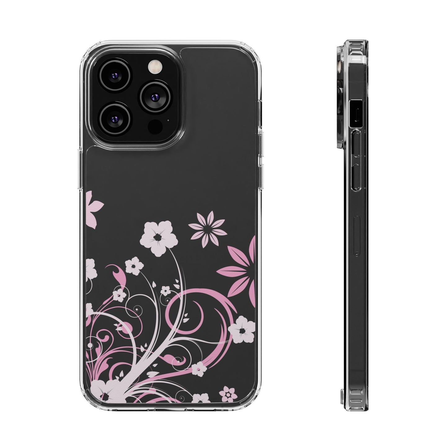 Rose Clear Phone Case