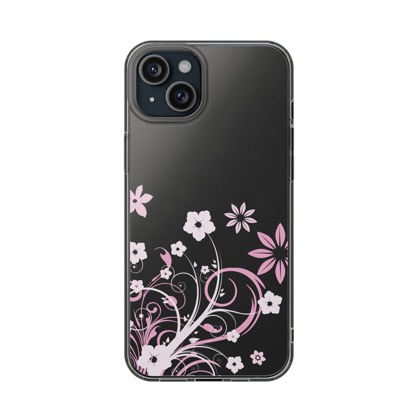 Rose Clear Phone Case