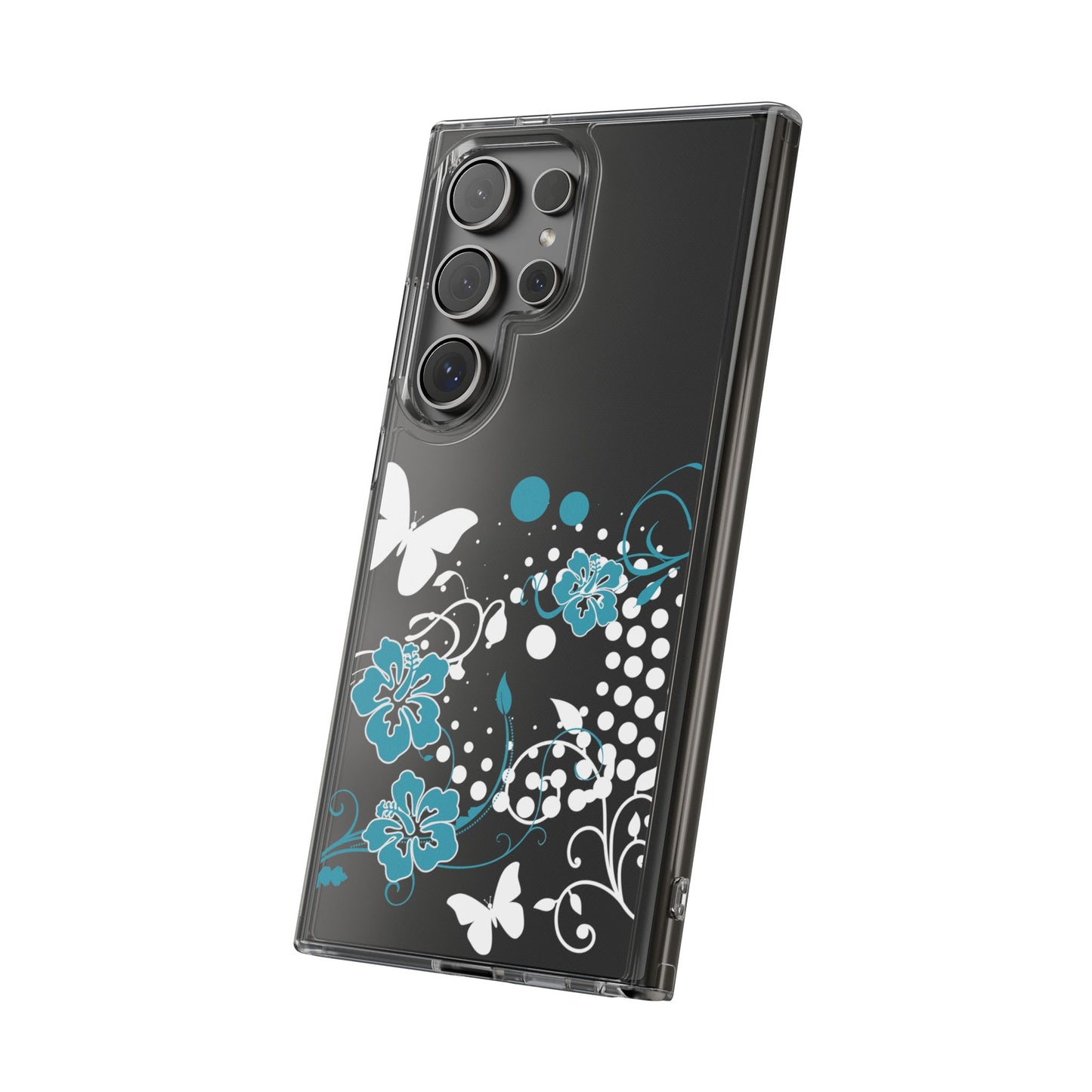 Ocean Bloom Clear Phone Case