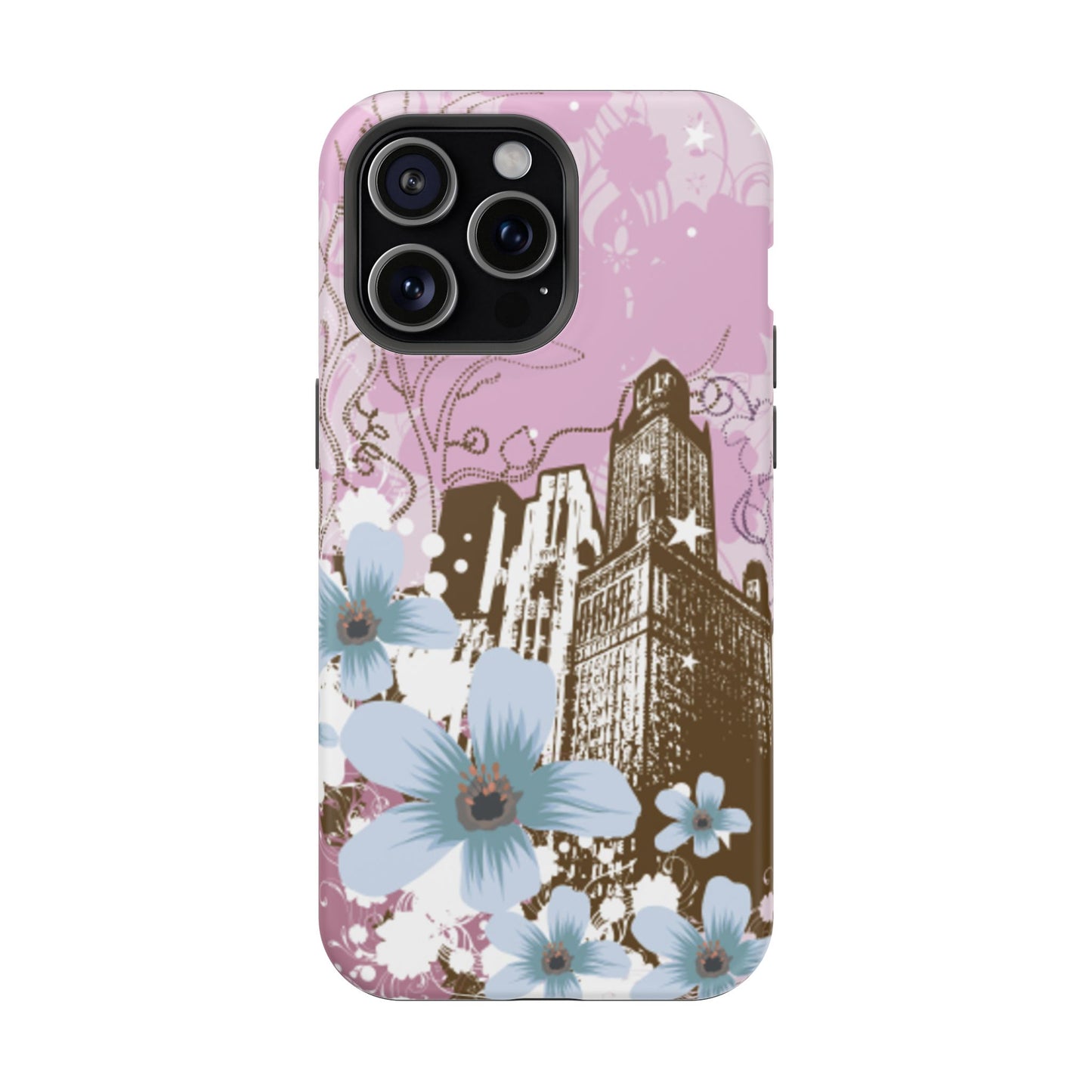 Purple City Tough iPhone Case