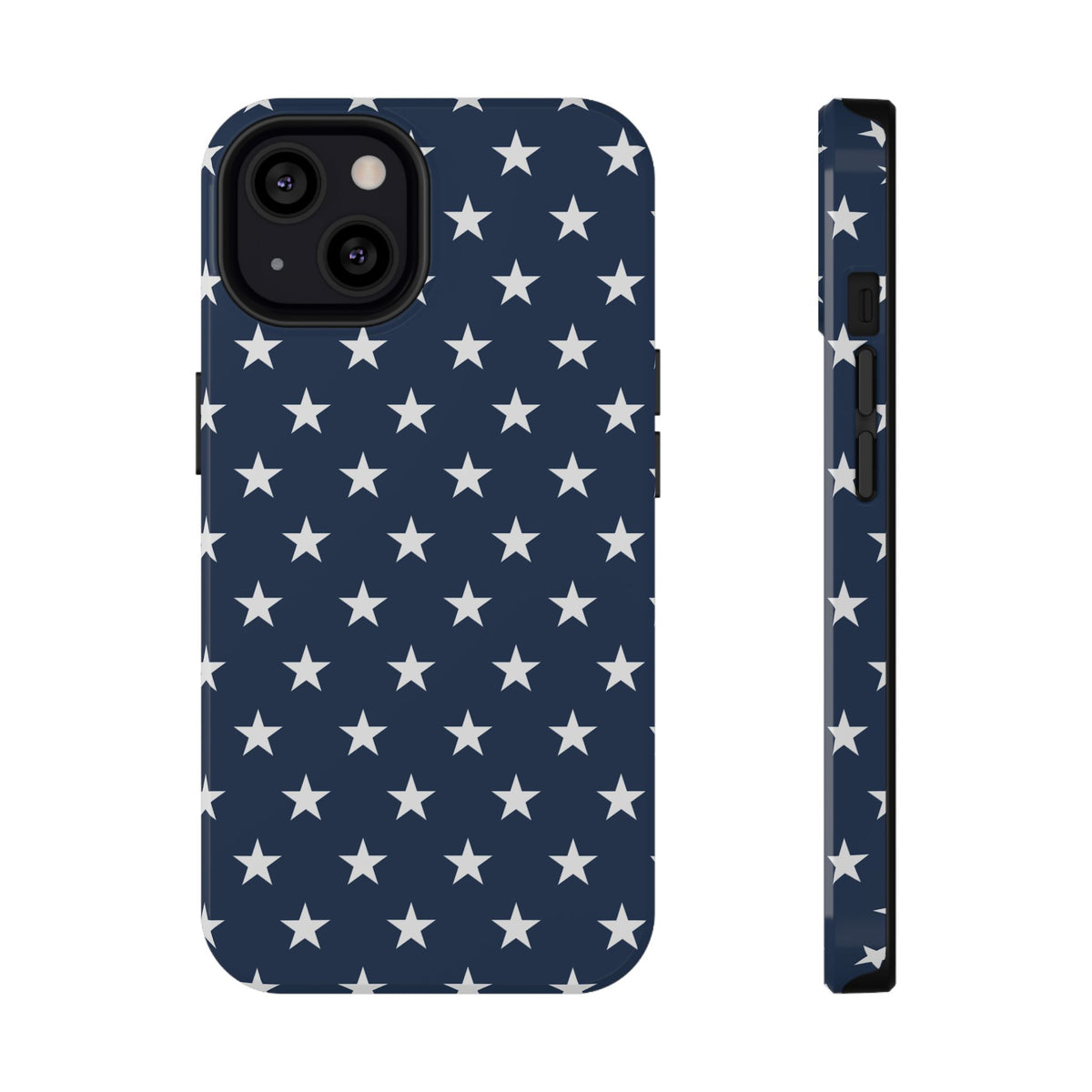 Deep Blue Stars MagSafe Tough iPhone Case