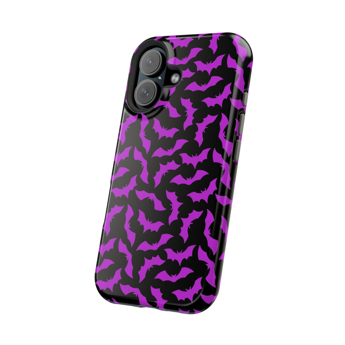 Purple Bats MagSafe Tough iPhone Case