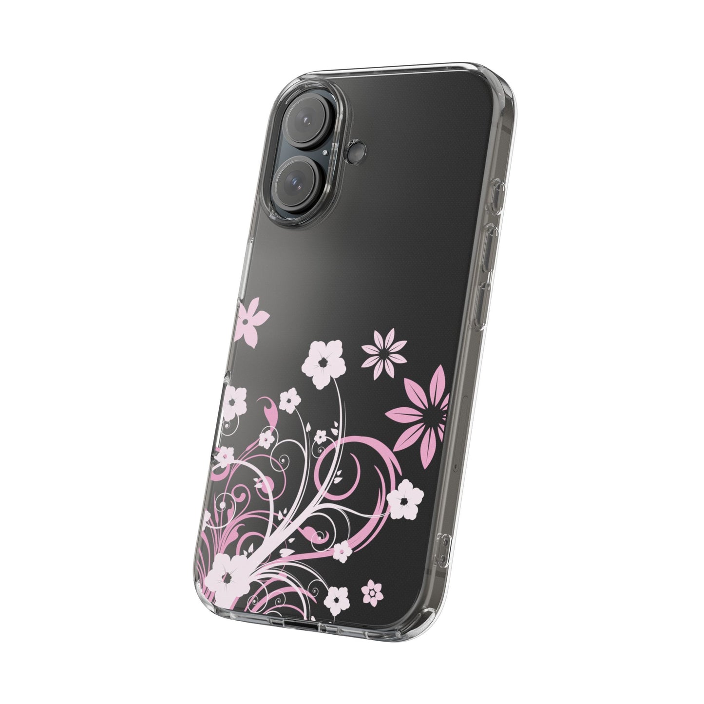 Rose Clear Phone Case