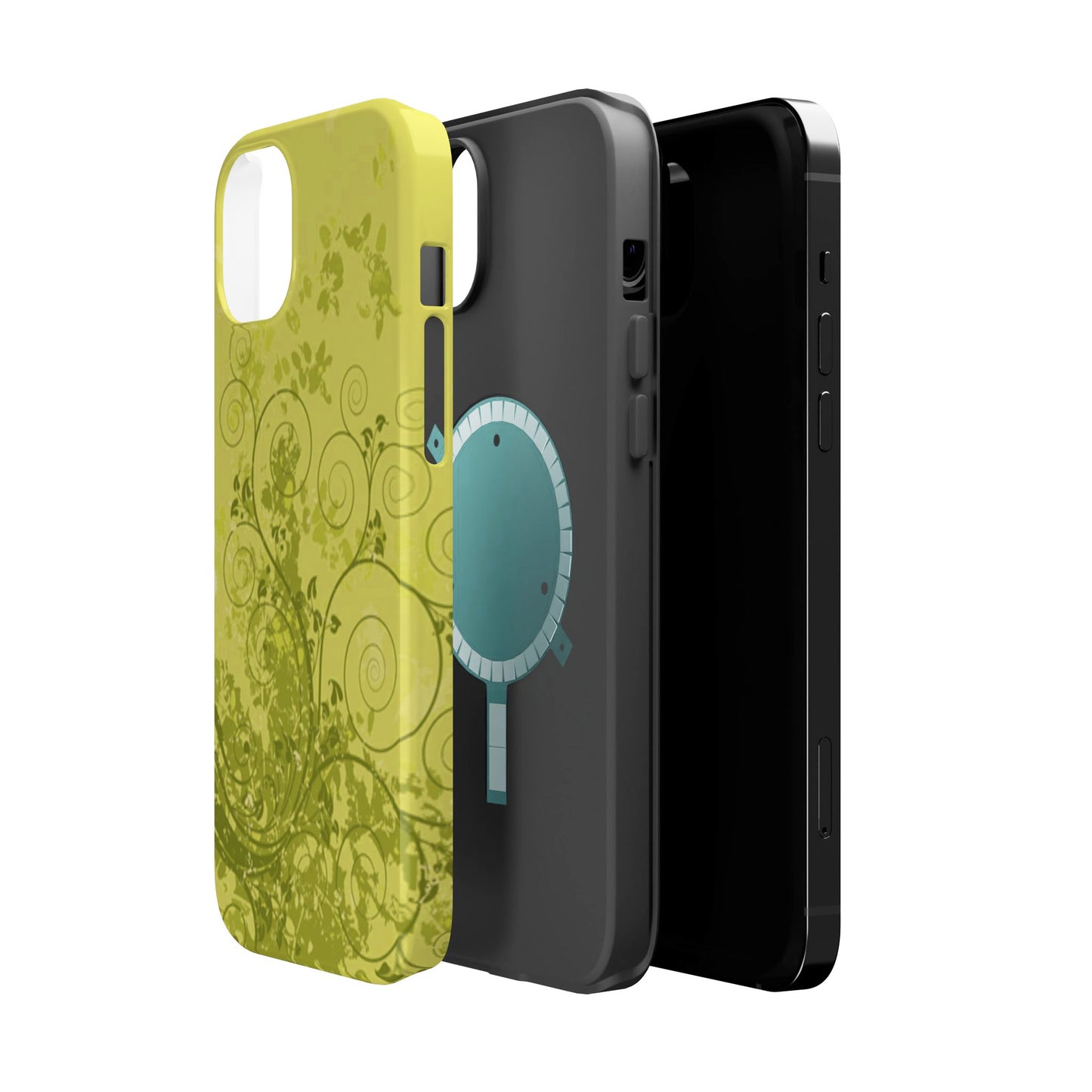 Green Bloom Tough iPhone Case