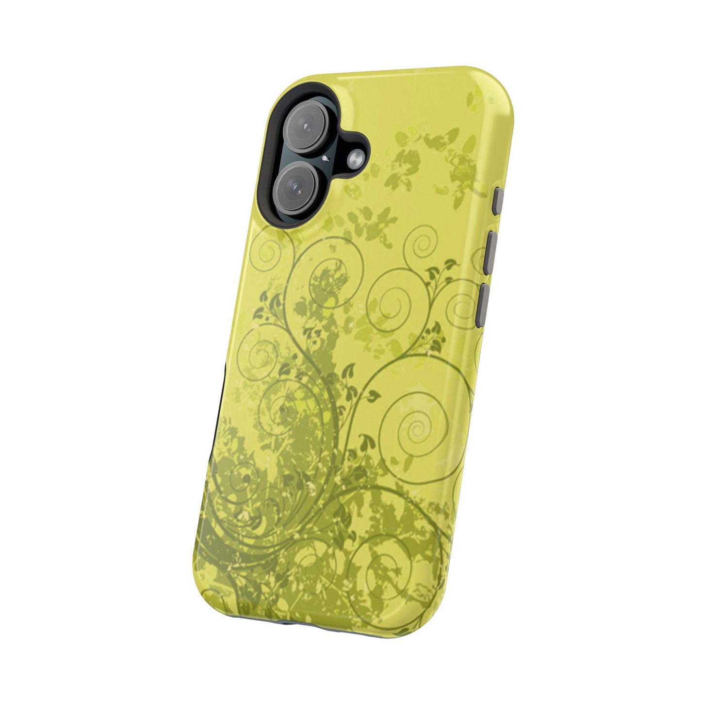 Green Bloom Tough iPhone Case