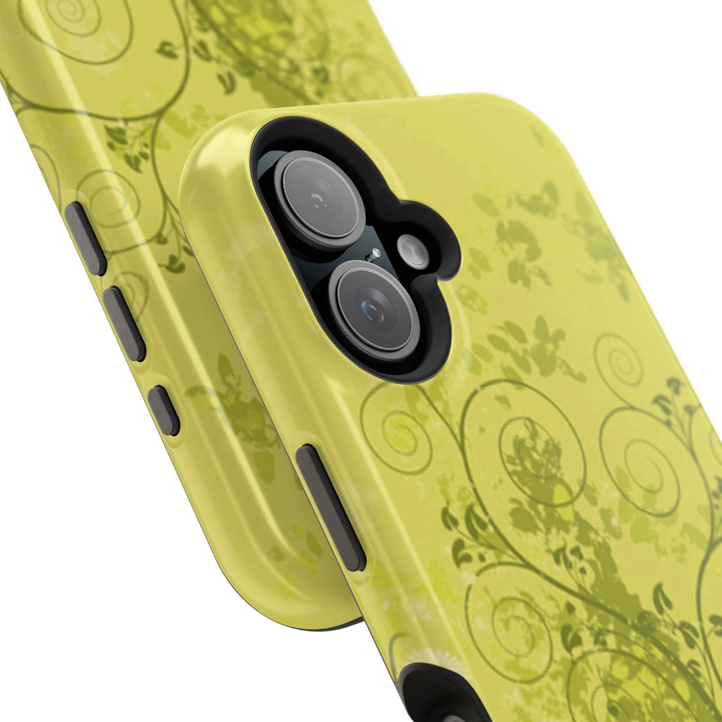 Green Bloom Tough iPhone Case