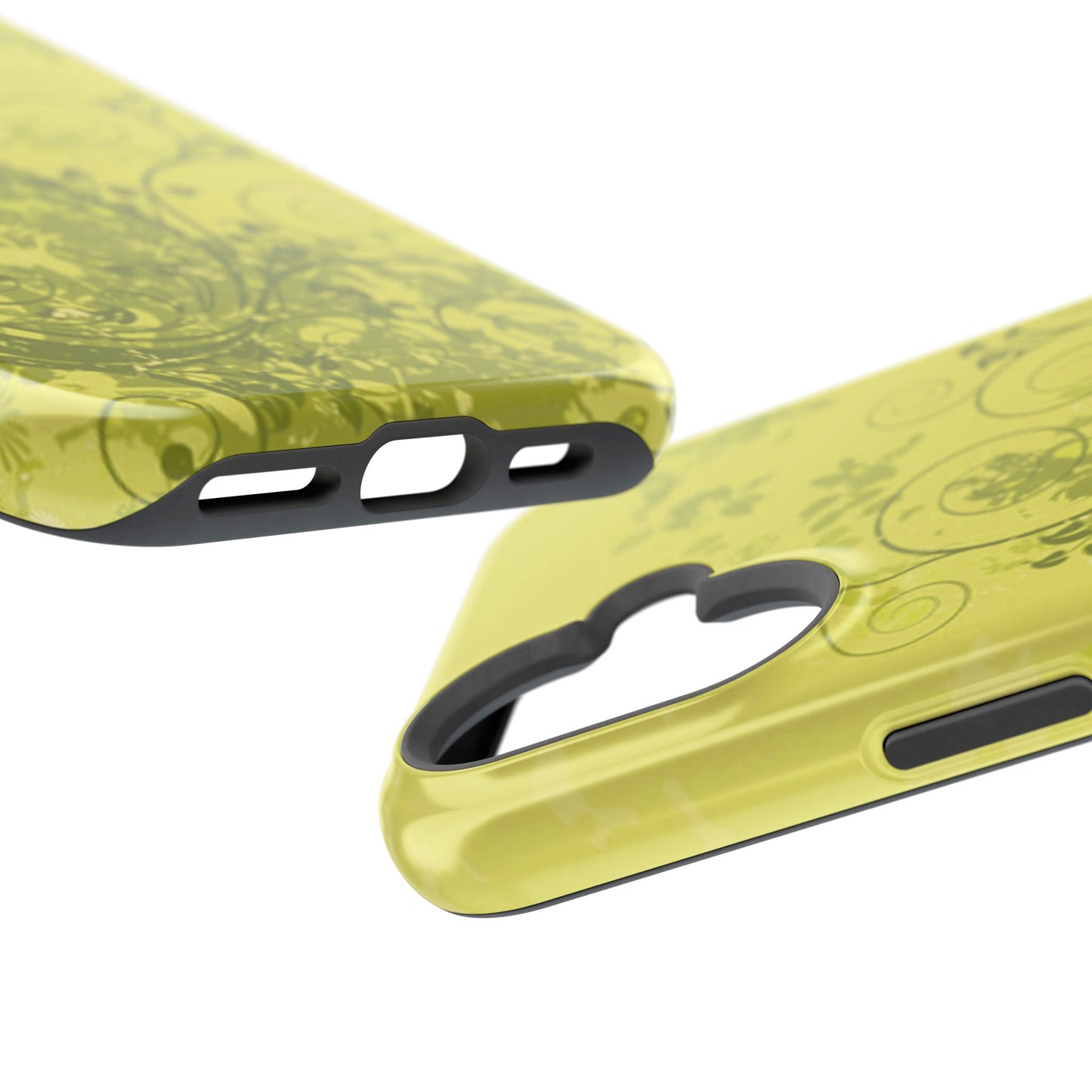 Green Bloom Tough iPhone Case