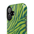 Green Zebra Tough iPhone Case