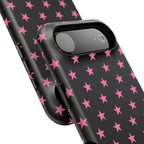 Pink Stars Tough iPhone Case