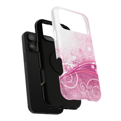 Faded Petals Tough iPhone Case