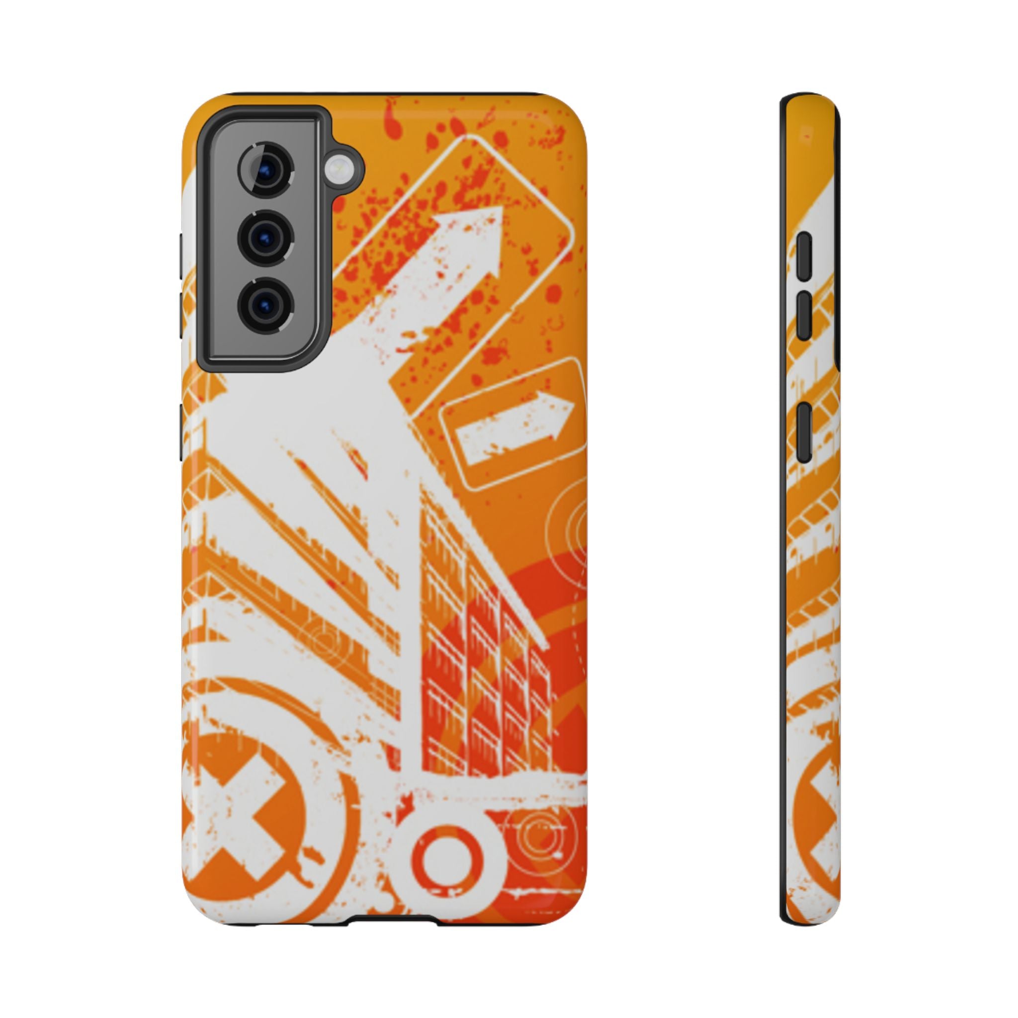 Tangerine Haze Tough Samsung Case