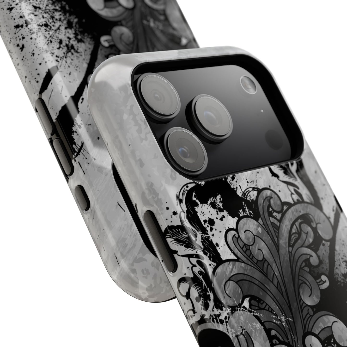 Charcoal Echo Tough iPhone Case