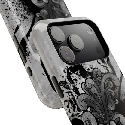 Charcoal Echo Tough iPhone Case