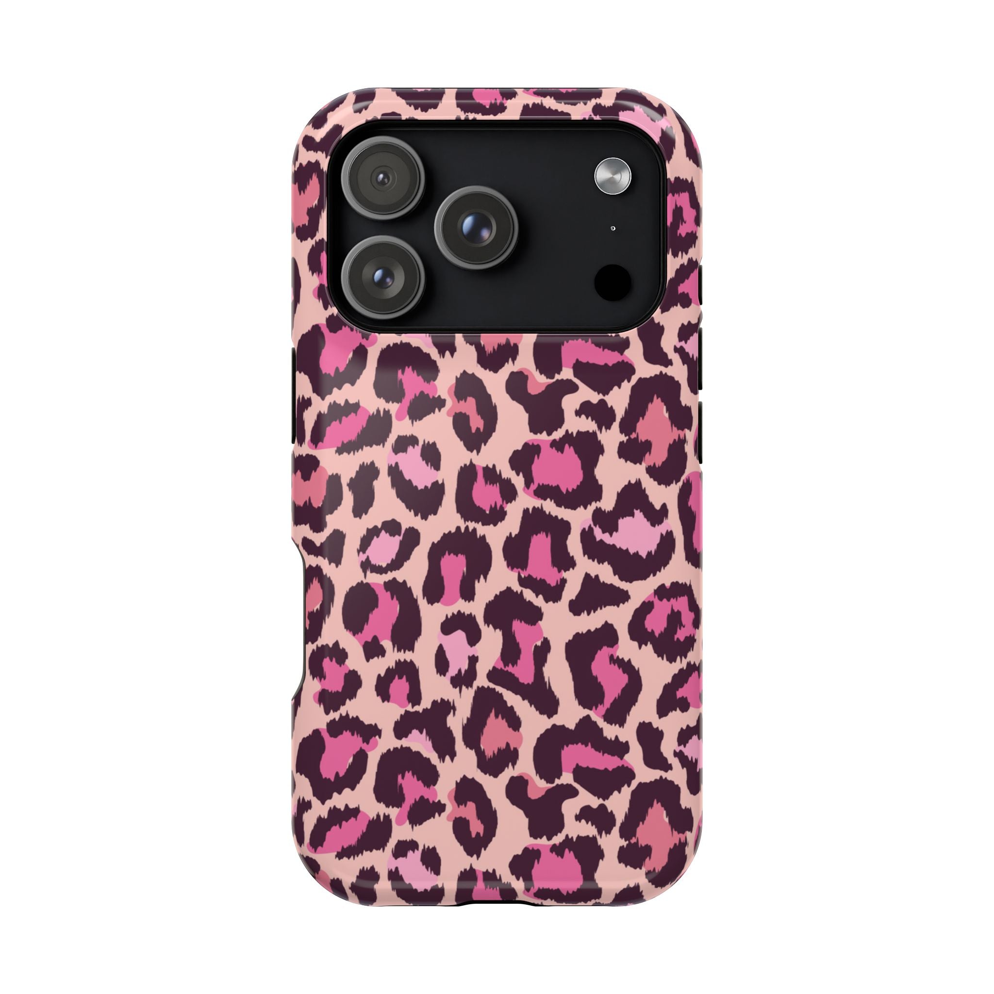 Pink Leopard Tough iPhone Case
