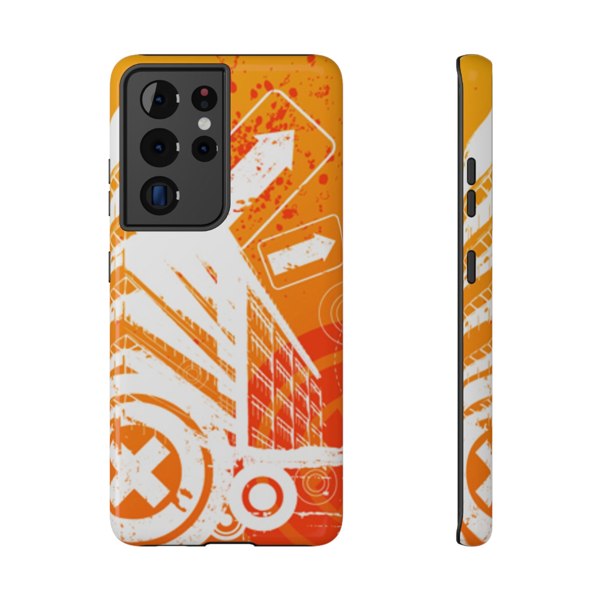 Tangerine Haze Tough Samsung Case