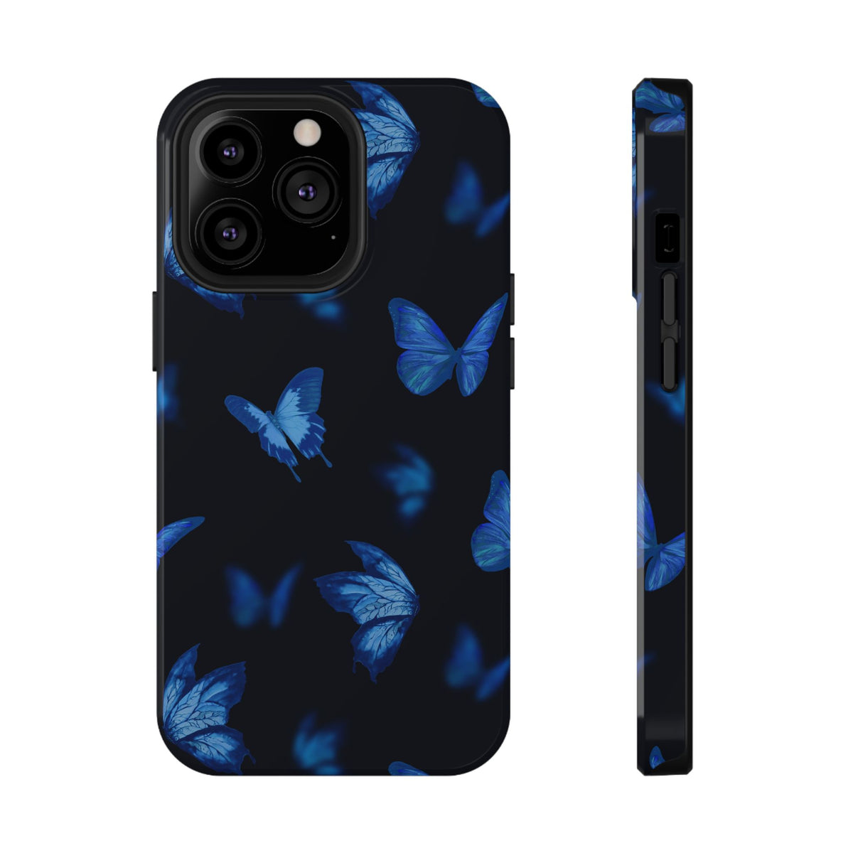 Moonlit Butterflies Tough iPhone Case