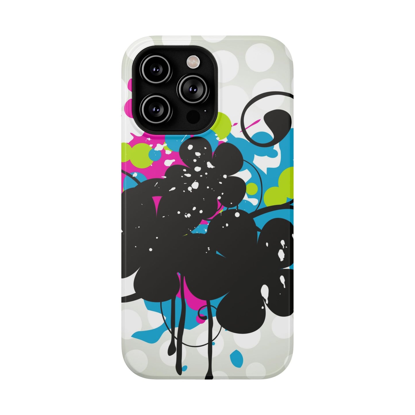 Electric Bloom Tough iPhone Case