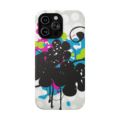 Electric Bloom Tough iPhone Case