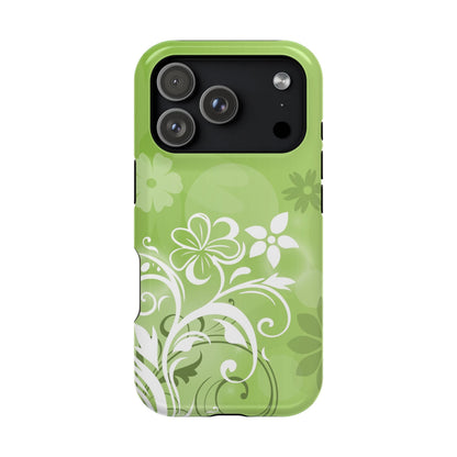Green Mood Tough iPhone Case