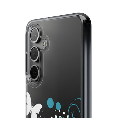 Ocean Bloom Clear Phone Case