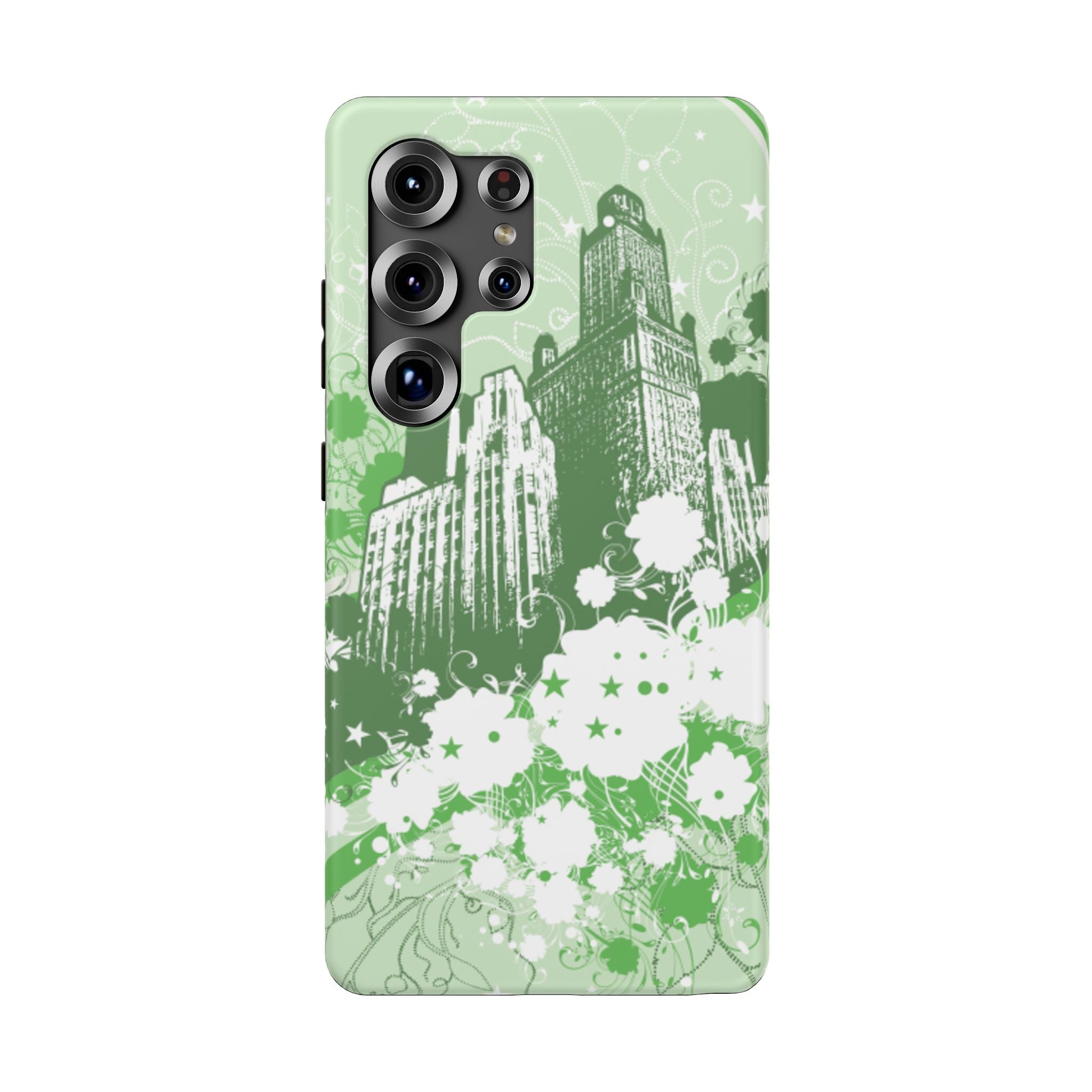 Green City Tough Samsung Case