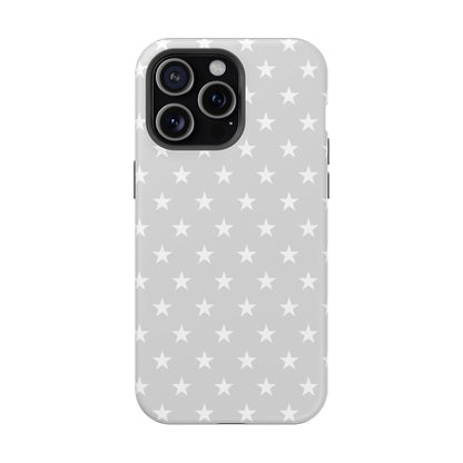 White Stars MagSafe Tough iPhone Case
