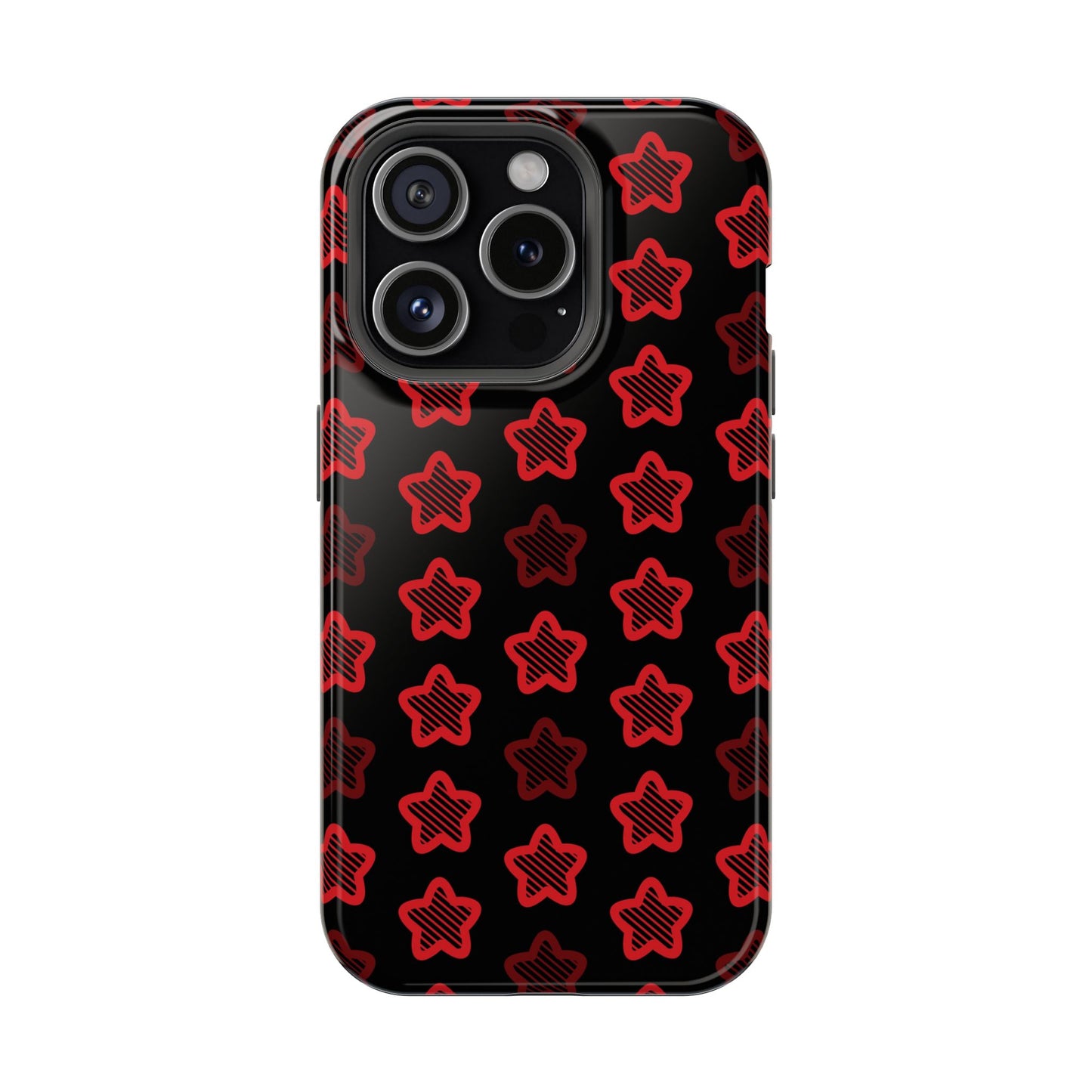 Red Stars Tough iPhone Case