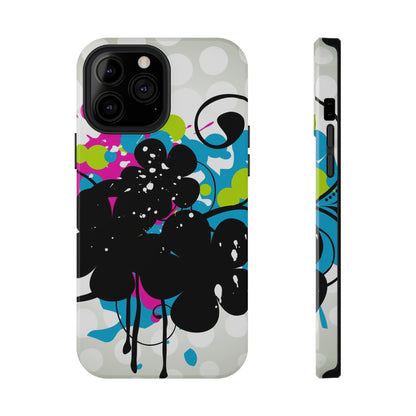 Electric Bloom Tough iPhone Case