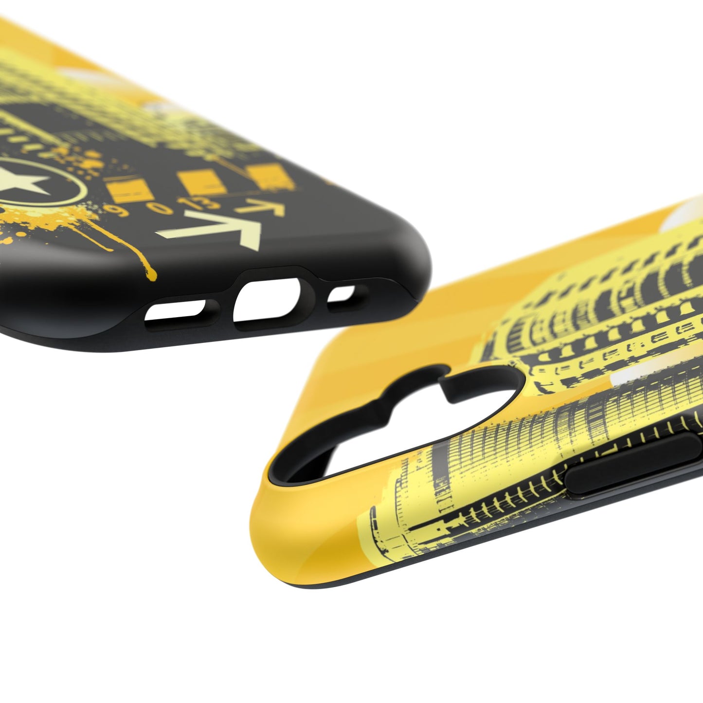 Yellow City Tough iPhone Case