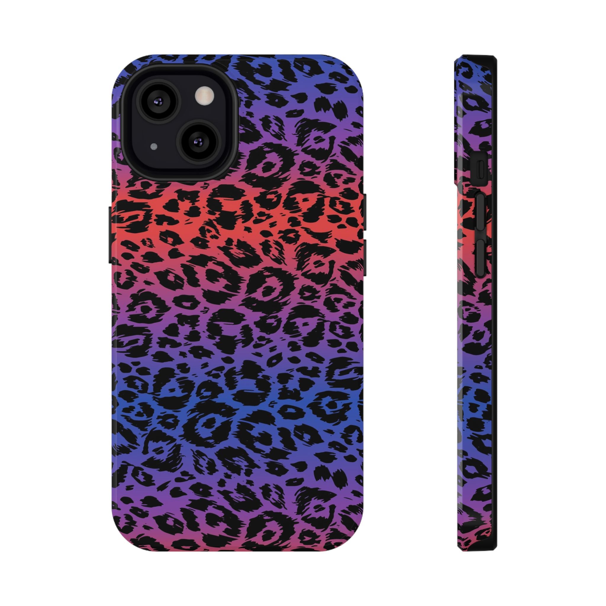 Leopard Gradient Tough iPhone Case