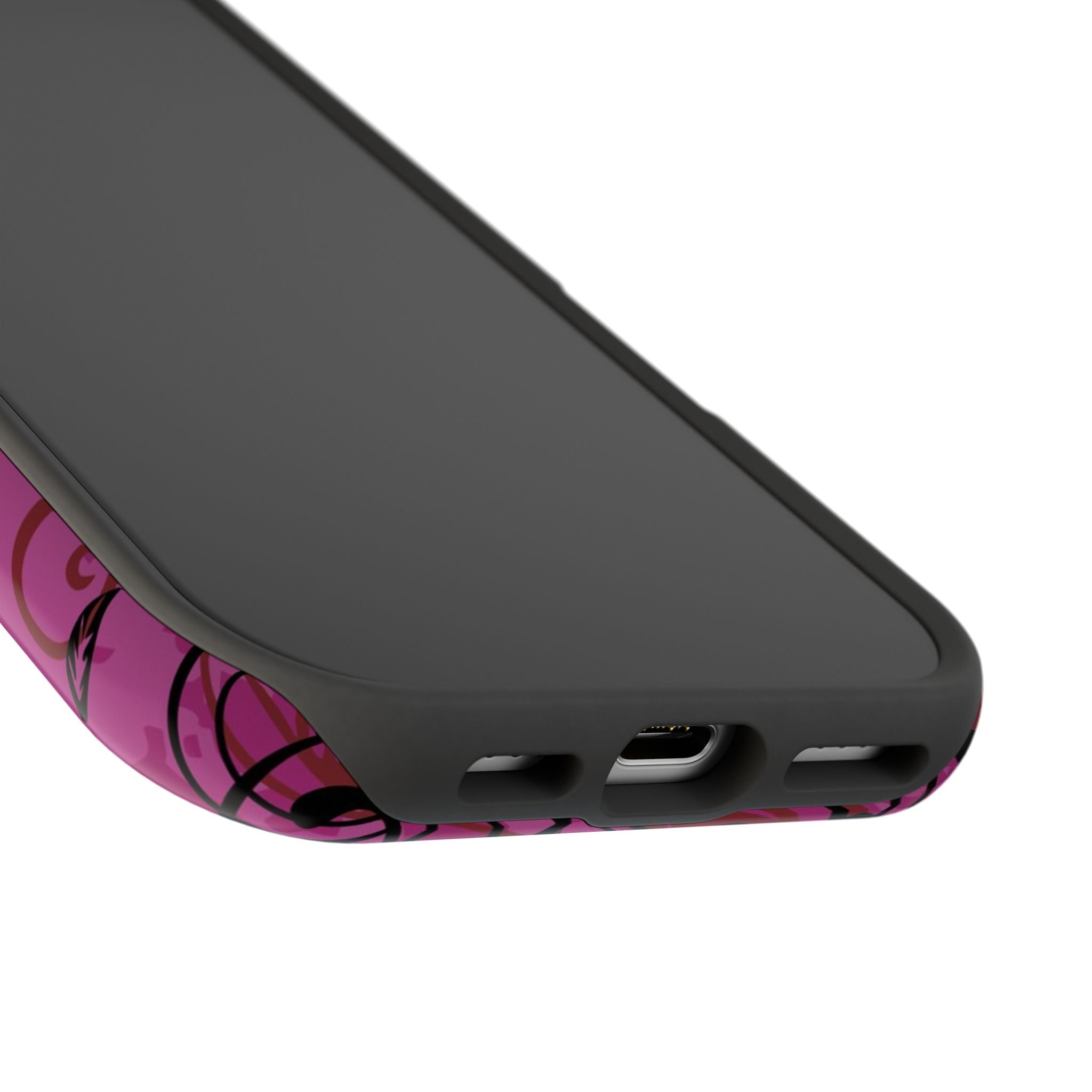 Midnight Petals Tough iPhone Case