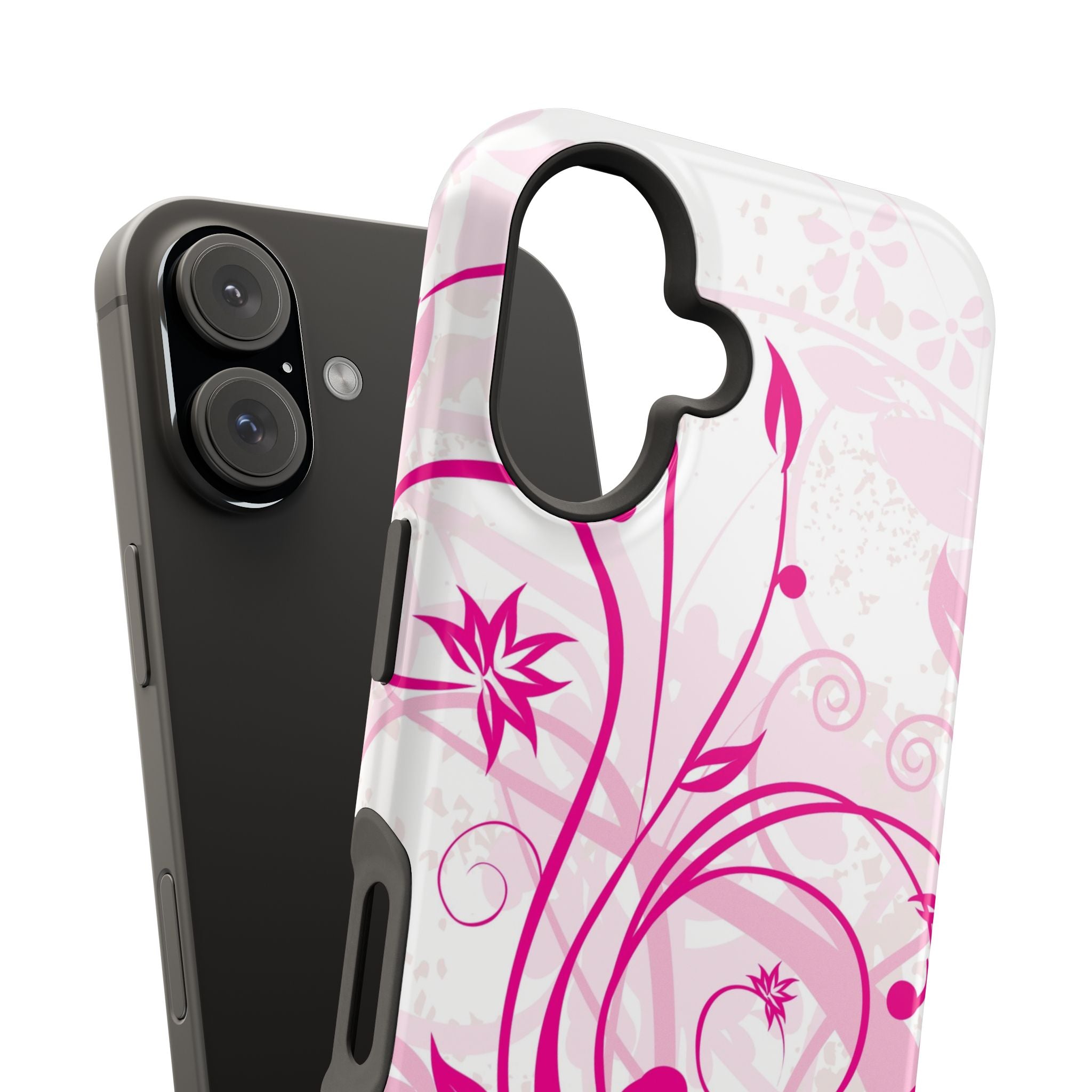 Flora Fuchsia Tough iPhone Case