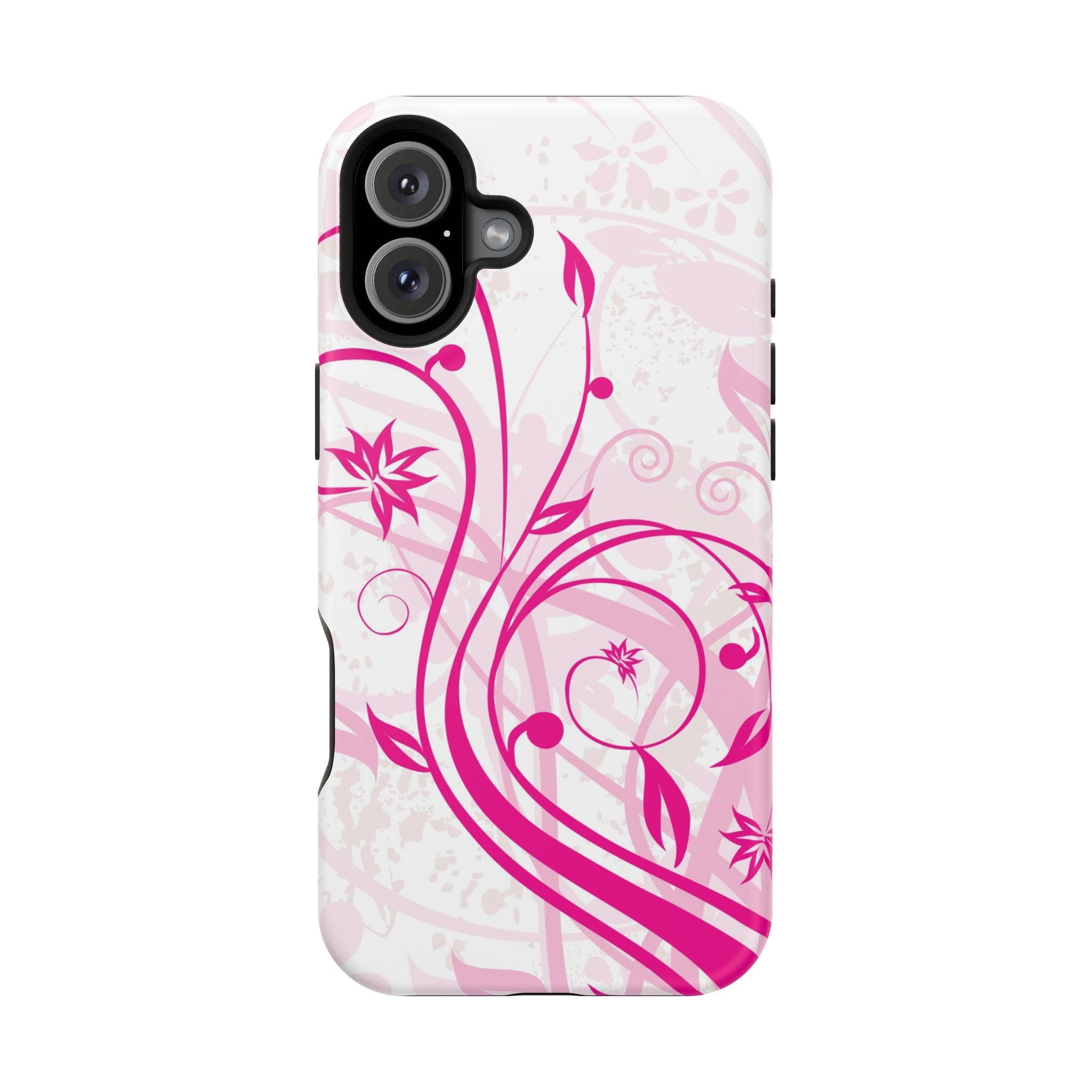 Flora Fuchsia Tough iPhone Case