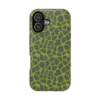 Green Giraffe MagSafe Tough iPhone Case