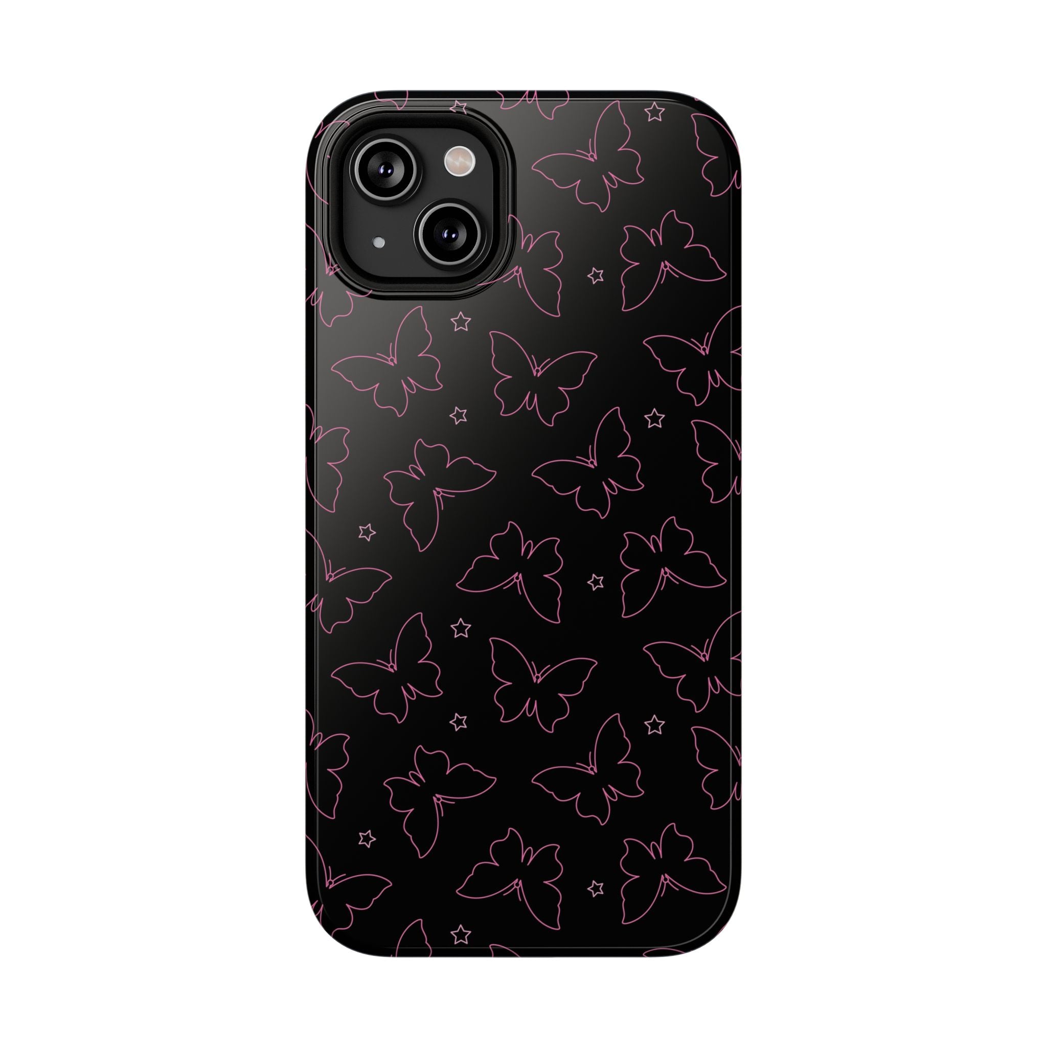 Midnight Flutter Tough iPhone Case