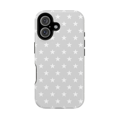 White Stars MagSafe Tough iPhone Case