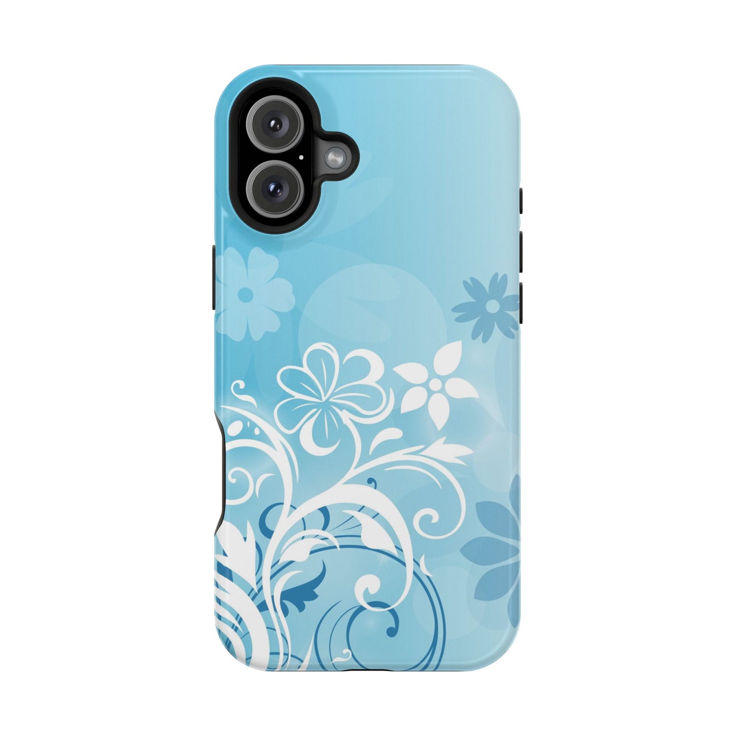 Blue Mood Tough iPhone Case