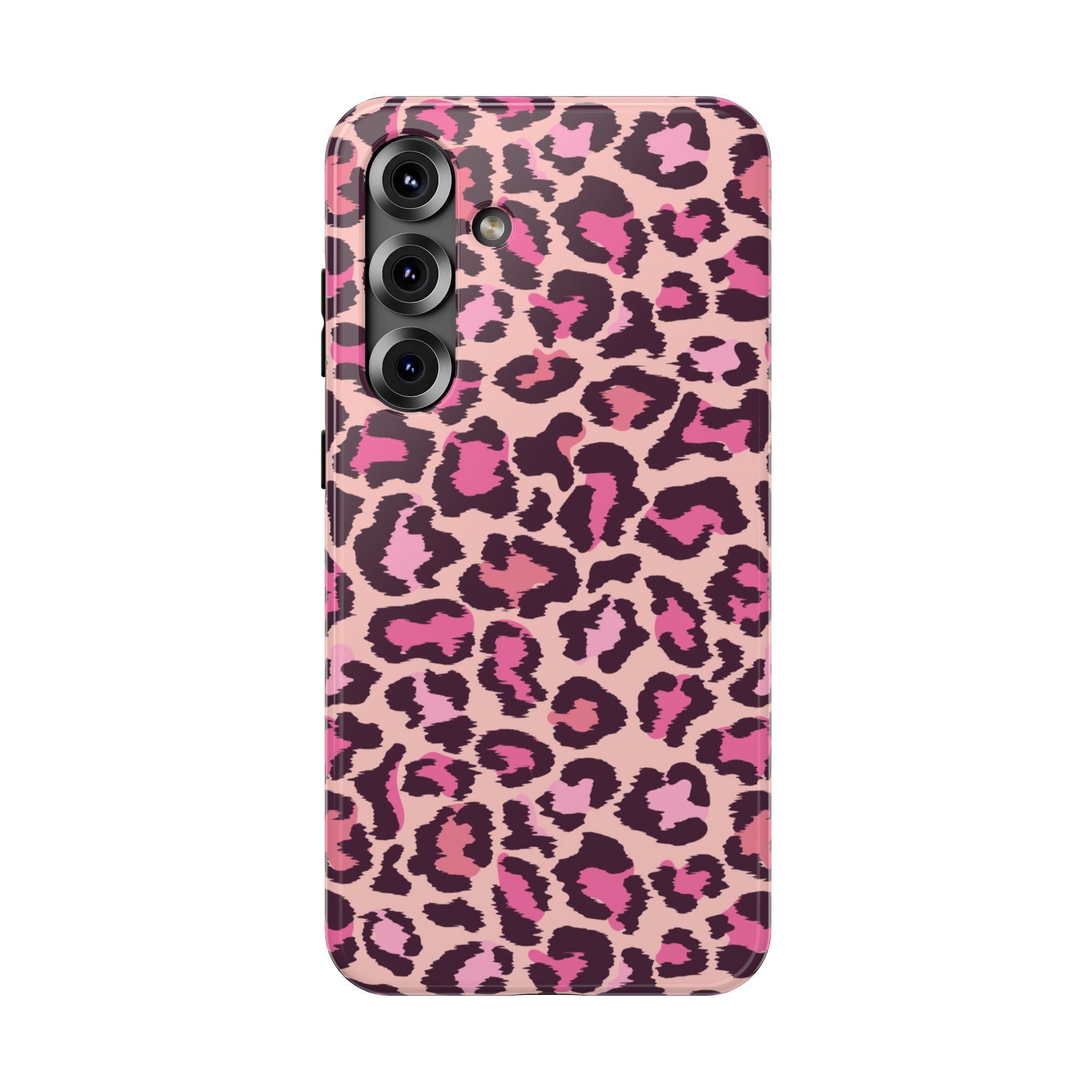 Pink Leopard Tough Samsung Case