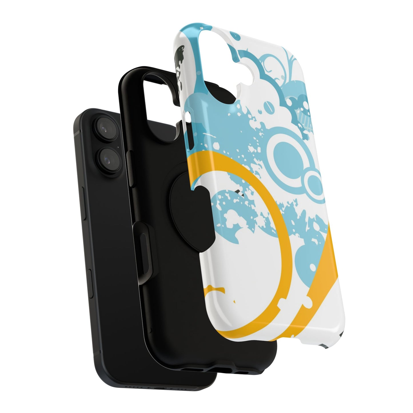 Cloud Circuit Tough iPhone Case